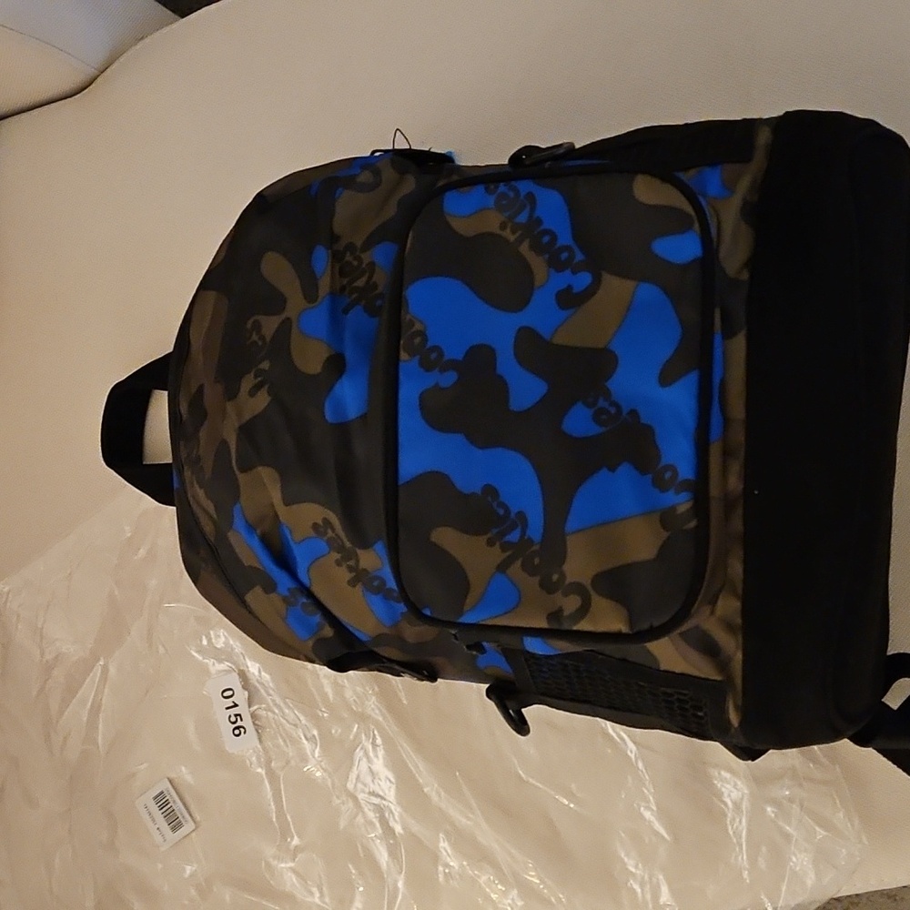 COOKIES BACKPACK Camouflage Blue and Black Men's Backpack